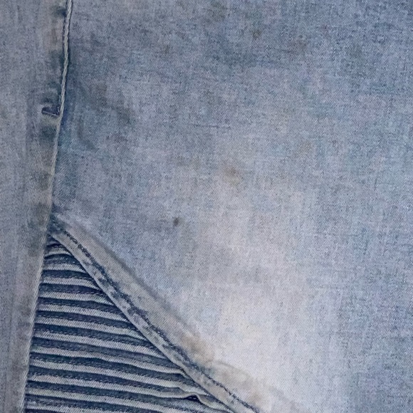 SOLD***Pacsun Active Stretch Stacked Skinny Moto Jeans 34x32 - Picture 7 of 12